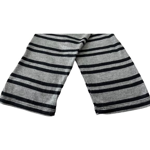 JESSICA SIMPSON MATERNITY DRRESS, WOMENS, SP, GREY WITH BLACK HORIZONTAL STRIPES - Picture 7 of 11